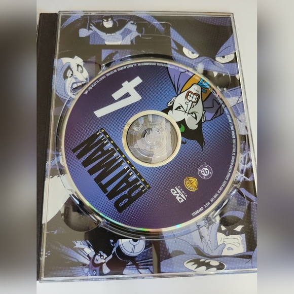 Batman The Animated Series Volume 1 DVD 4 Disc Set TV Show - Picture 8 of 10